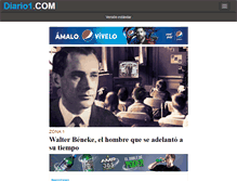 Tablet Screenshot of diario1.com